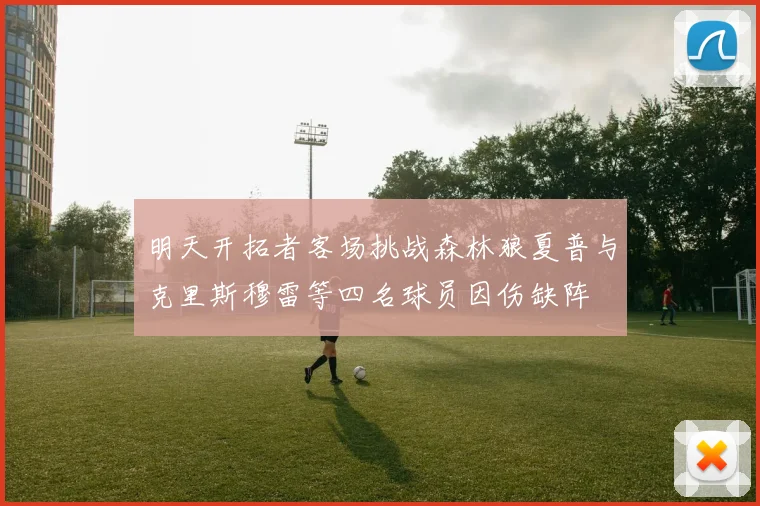 明天开拓者客场挑战森林狼夏普与克里斯穆雷等四名球员因伤缺阵